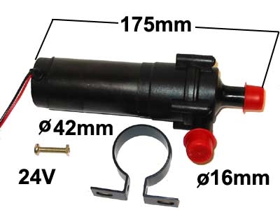 JOHNSON Kiertovesipumppu 24V/ 16mm 15L/MIN          