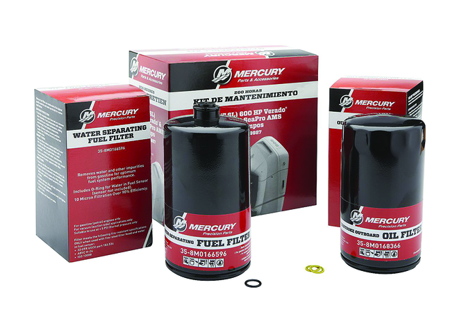 100h / 200h HUOLTOSARJA MERCURY  F500-600hv 7.6L V12 