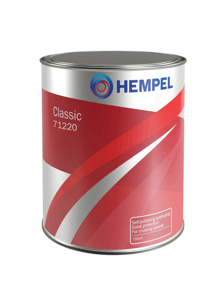 HEMPEL CLASSIC antifoul.maali 750ml punainen        