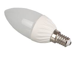 Led lamppu 12V 3W - E14 kanta - Kynttilämalli       