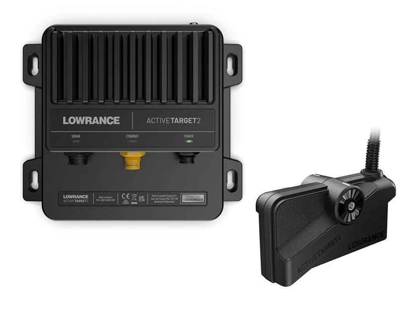 Lowrance ActiveTarget II liveluotainpaketti (moduuli + kaikuanturi + kiinnikkeet)