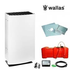 WALLAS MÖKKILÄMMITIN 26CC VALK / sein.läpi - GSM kauko-ohj. 
