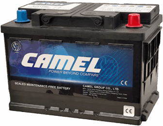 CAMEL BATTERY 12v 74Ah / 620A ( - / + ) 