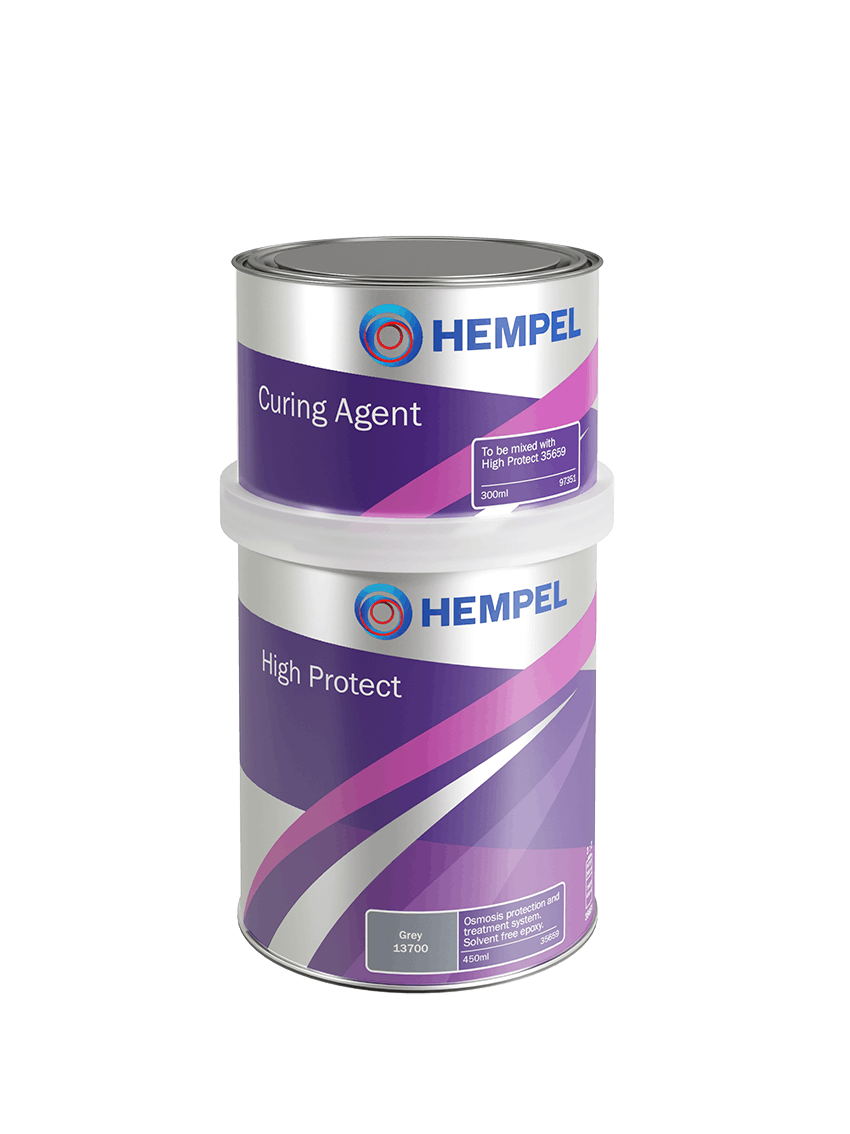 HEMPEL High Protect II - 2-komp.epoksipinnoite 750ml - Gray   