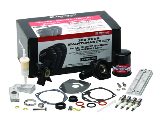 300h HUOLTOSARJA MERCURY F75-115EFI  2.1L