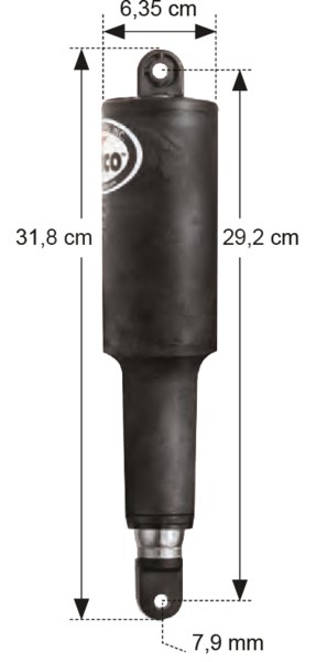 LENCO VAKIOSYLINTERI isku 2 1/4"(57mm) johto 1,8m.  