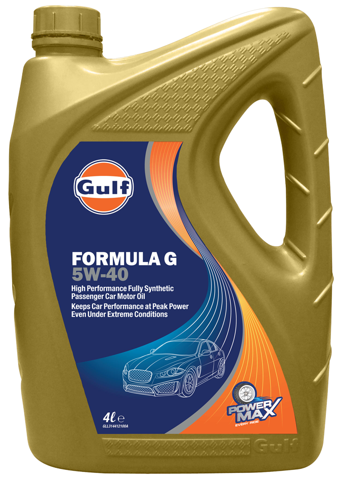 GULF 5W-40 FORMULA G SYNTHETIC 4 lit                