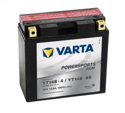 VARTA MP Powersport AGM   13Ah / 190ah (YT14B-BS)   