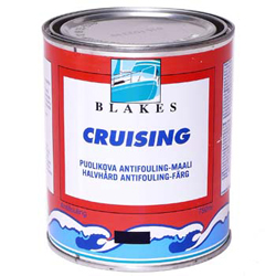 BLAKES Cruising antifoulingmaali 750ml sininen      