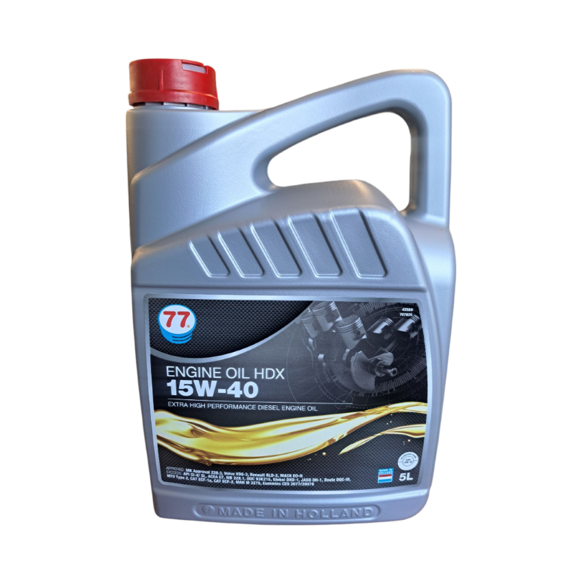 77 Engine Oil HDX 15W40 5L -  Moottoriöljy diesel 