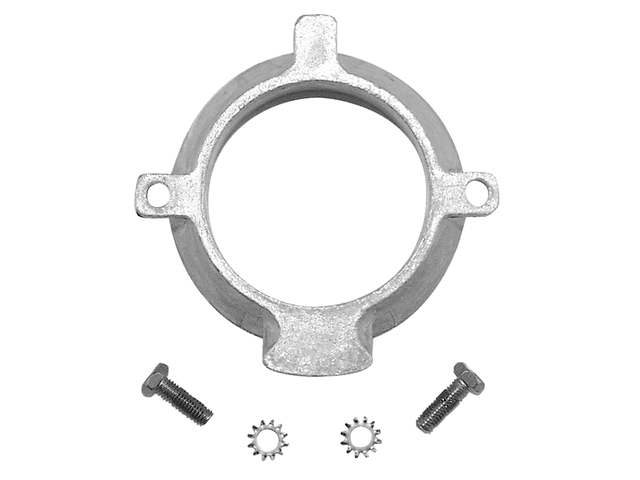 QS Mercruiser Anode Kit - Aluminum @ 2 - Alpha Gen II Bearing Carrier