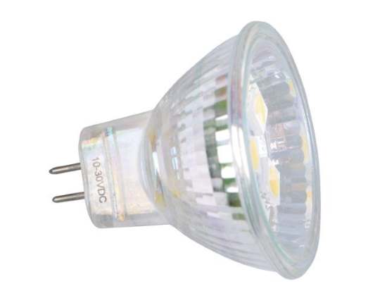 LED POLTIN  GU4 (MR11) UMPIO 6xSMD 10-30V                 