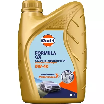 GULF 5W-40 FORMULA GX SYNTHETIC 4 lit                