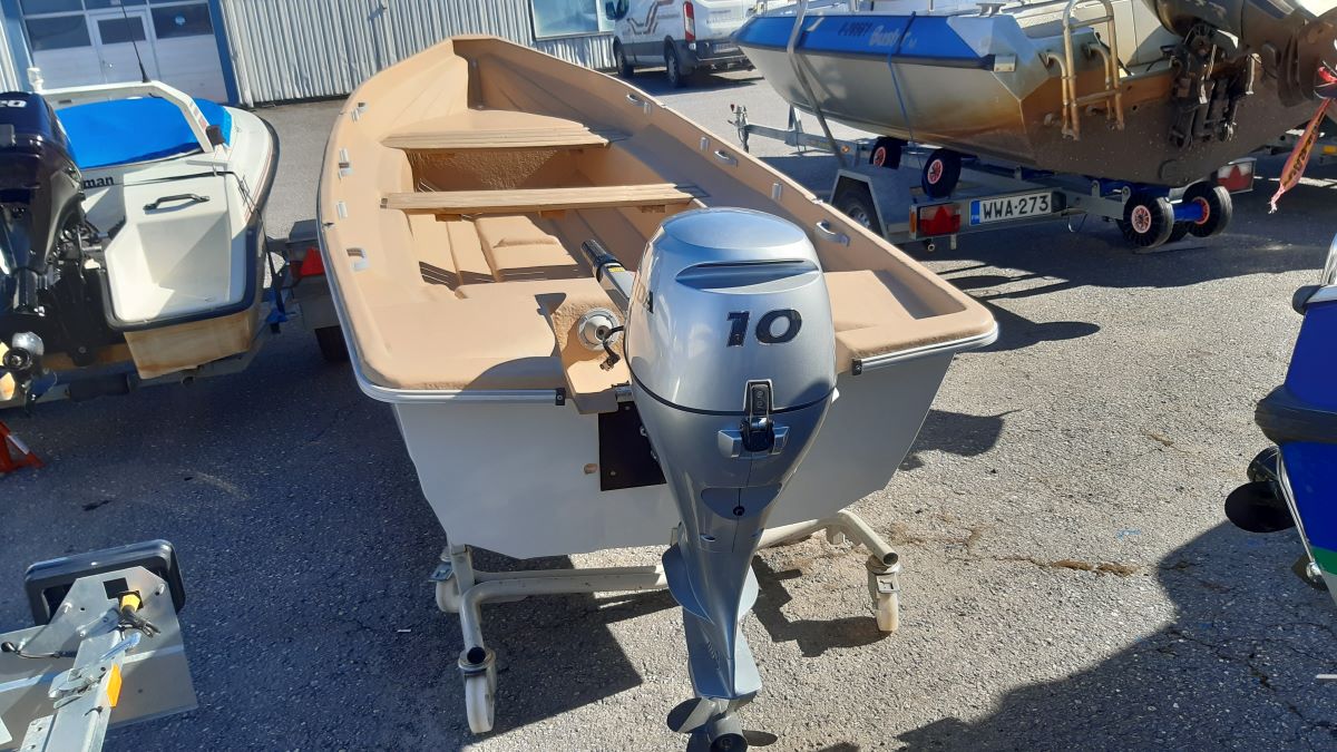 K&Auml;YTETTY  KALA-PALTA 520  + HONDA BF10D  - 2021vm