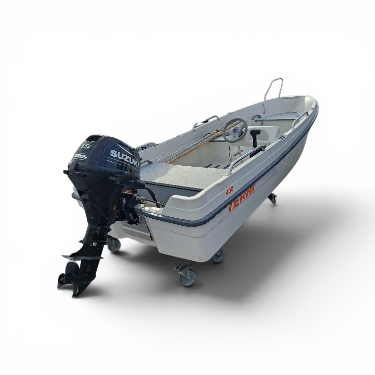 K&Auml;YTETTY TERHI 400C PULPETTI+SUZUKI DF15ARS -2022vm.