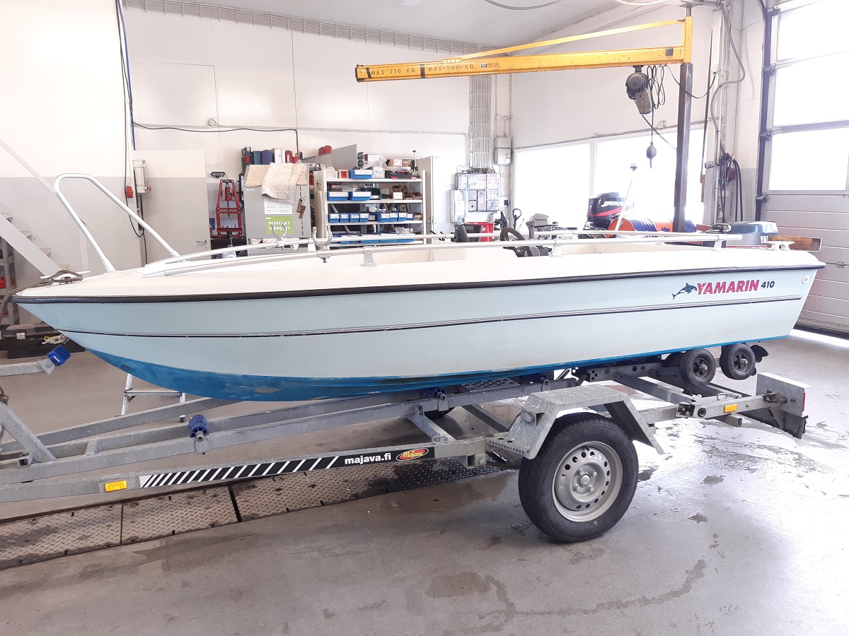 Käytetty Yamarin 410 Big Fish + Yam 20-T DERO autolube - 93vm