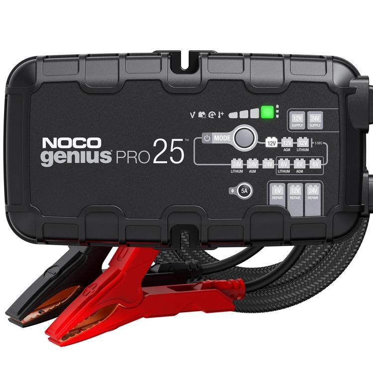 NOCO GENIUS PRO 25 AUTOMAATTILATURI  - 6V / 12V / 24V  