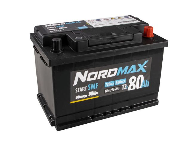 NORDMAX AKKU  12v 80Ah / 720A 