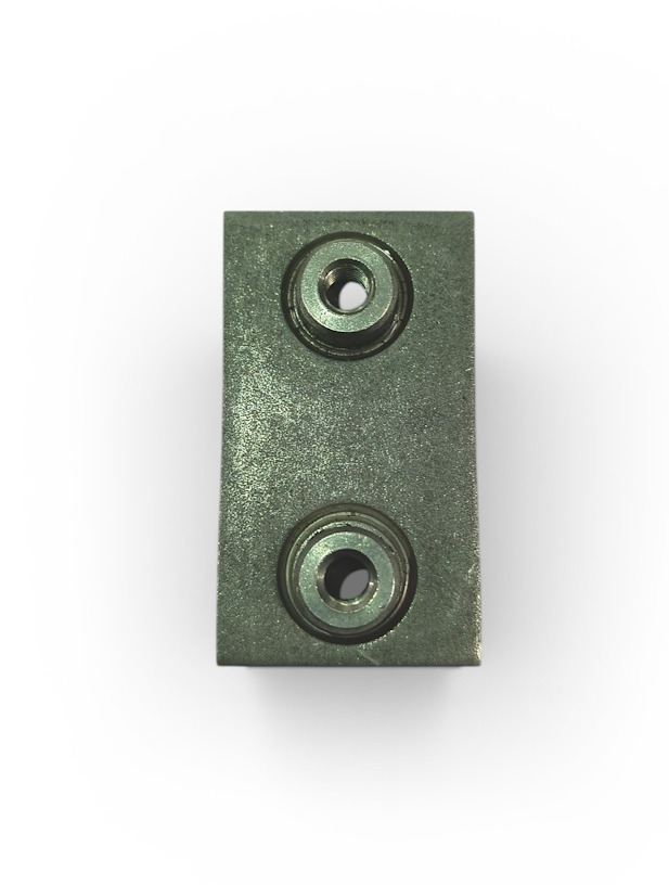 STAUFFIN ALUSLEVY 30x54x8mm 2 x M6 kierre RST