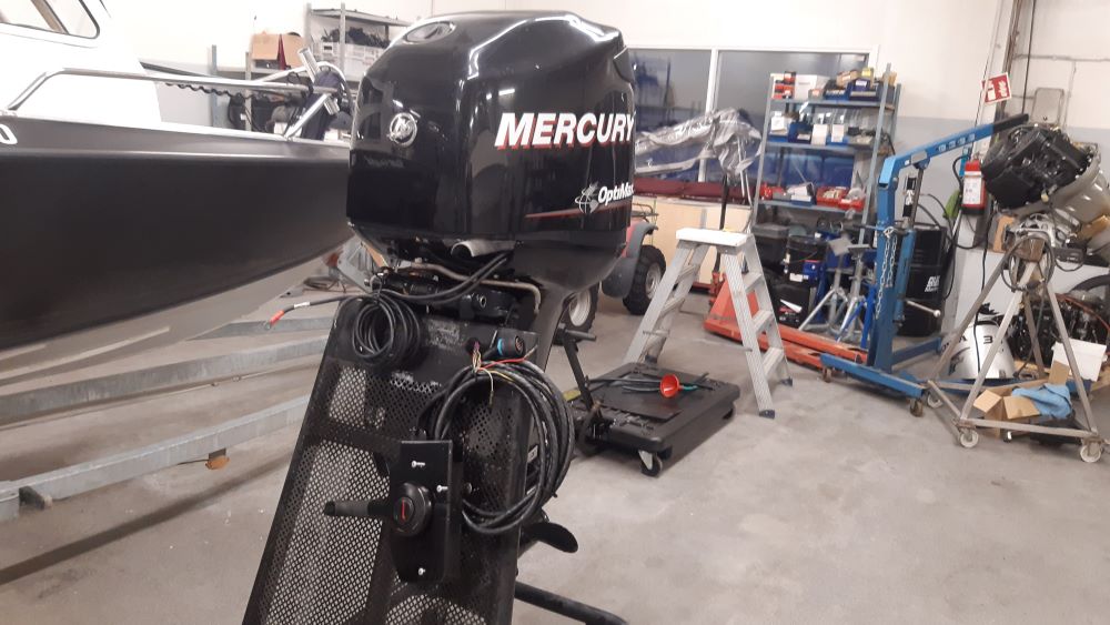 VAIHTOKONE MERCURY OPTIMAX 75ELPT  SN: 2B009898 