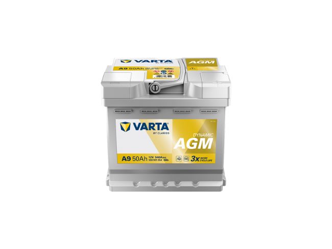 VARTA  A9  AGM DYNAMIC xEV  50Ah / 540A 