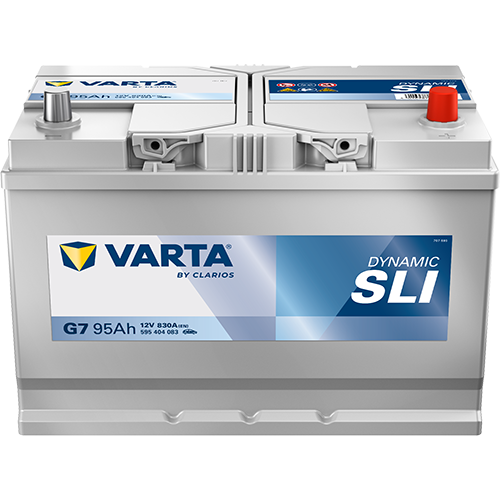 VARTA G7 DYNAMIC SLI 95Ah / 830A   - / +