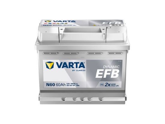 VARTA DYNAMIC EFB 60Ah 640A                            