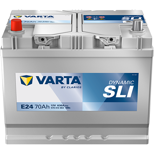 VARTA DYNAMIC SLI 70Ah / 630A   + / -                