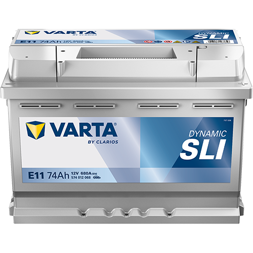 VARTA DYNAMIC SLI 74Ah / 680A  - / +                           