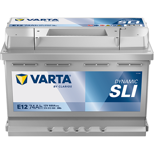 VARTA DYNAMIC SLI 74Ah / 680A  + / -                      