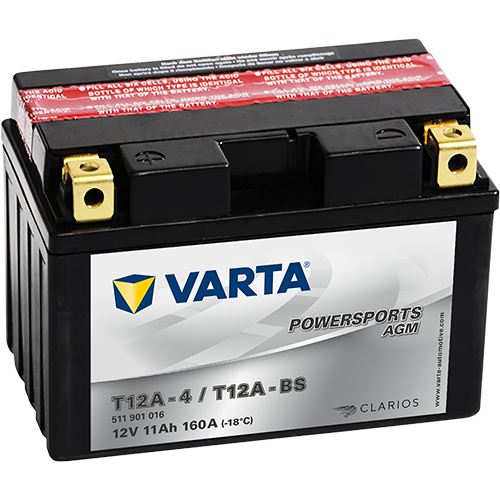 VARTA MP Powersport  AGM  11Ah / 160A  T12A-BS (YT12A-BS)   