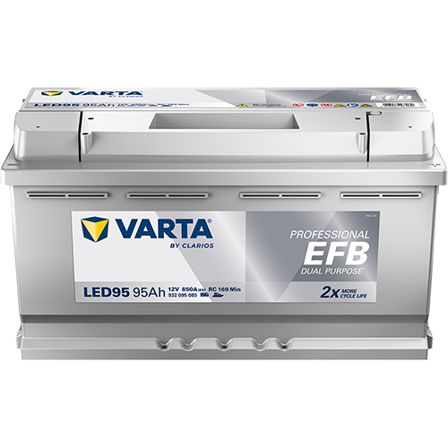 VARTA PROFESSIONAL DUAL PURPOSE EFB 12v 95Ah 800A/EN