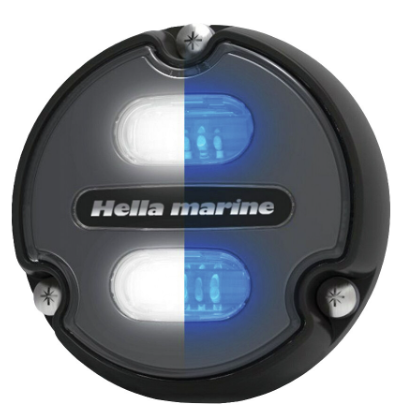 VEDENALAINEN VALO SININEN-VALKOINEN