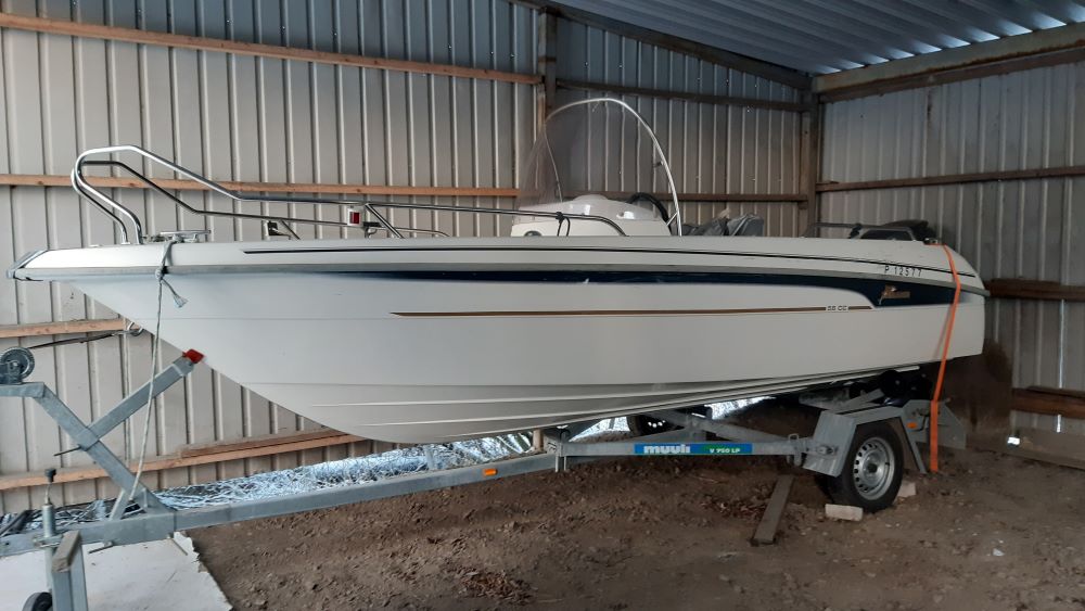 YAMARIN 56CC P12577 + YAMAHA F80BET SN:6D7-L-1016458 (A) -2014