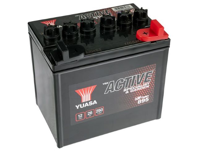 YUASA 895 YBX ACTIVE LEIKKURIAKKU 12V 26Ah / 250A  ( -  /  + )               